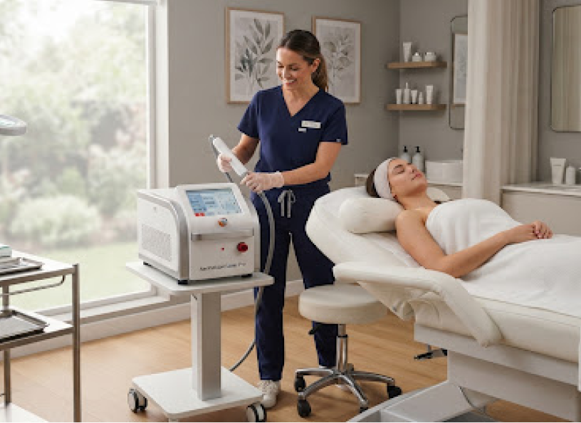 Laser hair removal treatment